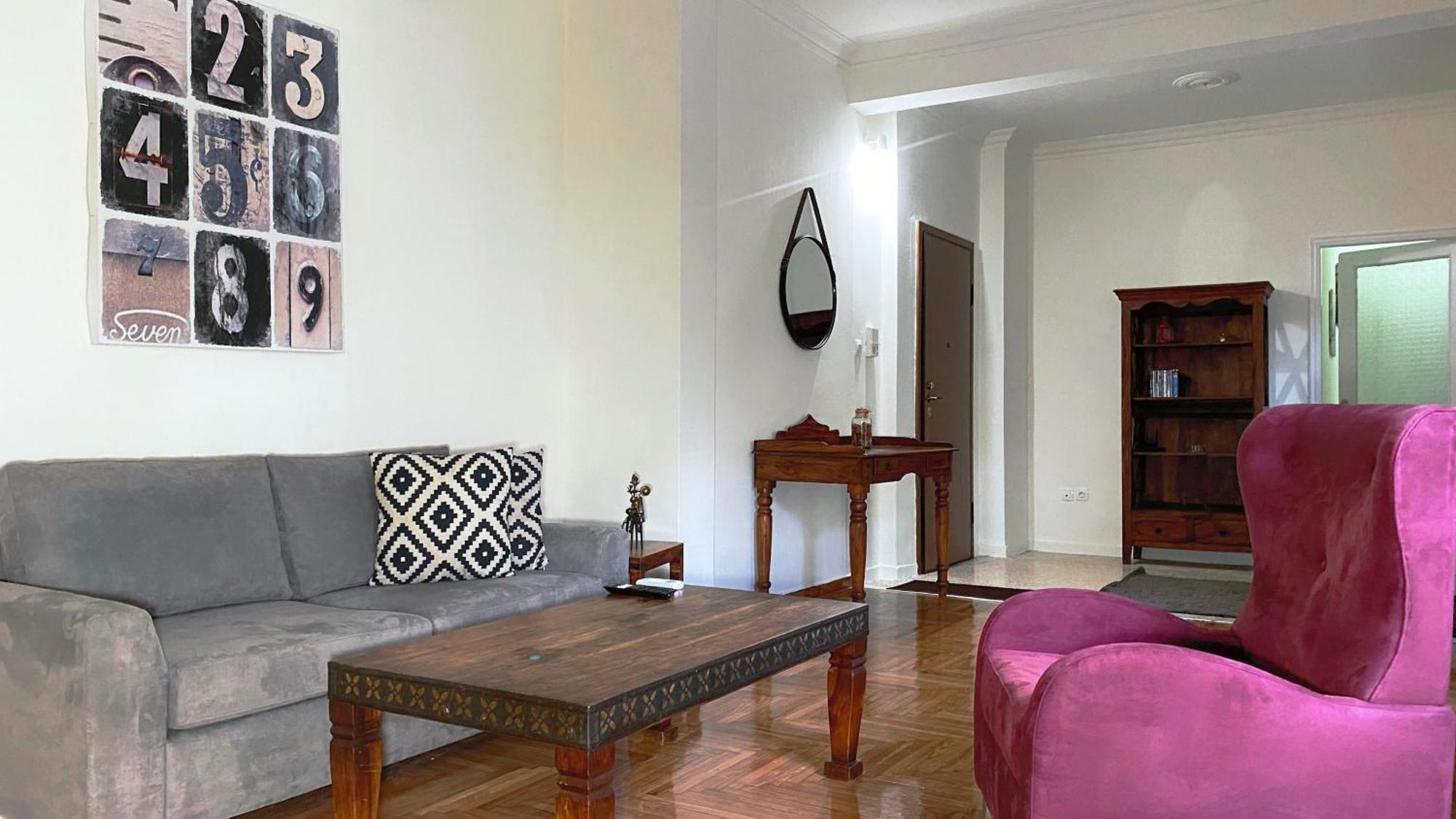 Spacious 2 Bedroom Apartment Downtown Athens - Explore Center By Foot Экстерьер фото